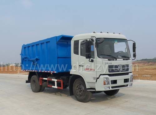 東風(fēng)天錦國(guó)五壓縮式對(duì)接垃圾車(chē)圖片