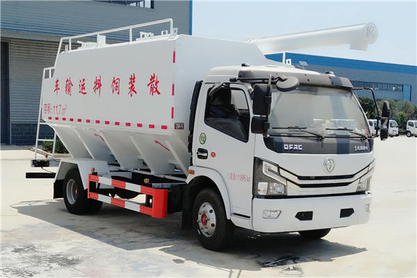 東風多利卡12方國六散裝飼料運輸車圖片