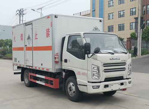 江鈴順達藍牌雜項危險物品廂式運輸車圖片